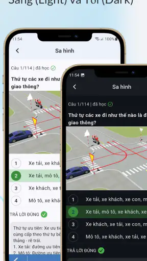 Ôn thi lý thuyết GPLX 2025 screenshot