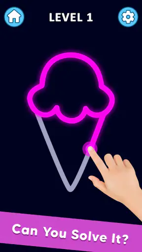 One Line Puzzle Draw: Link Dot screenshot