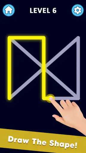 One Line Puzzle Draw: Link Dot screenshot