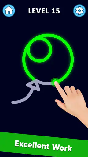 One Line Puzzle Draw: Link Dot screenshot