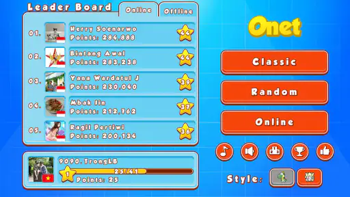 Onet Online screenshot