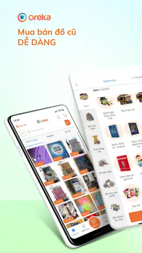 Oreka - App mua bán đồ cũ screenshot