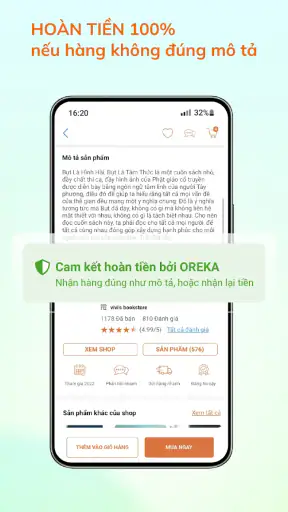 Oreka - App mua bán đồ cũ screenshot
