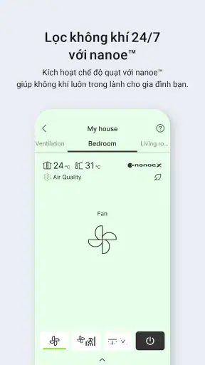 Panasonic Comfort Cloud screenshot