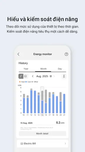 Panasonic Comfort Cloud screenshot