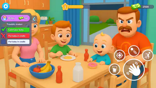 Papa Life:  Prank Simulator screenshot
