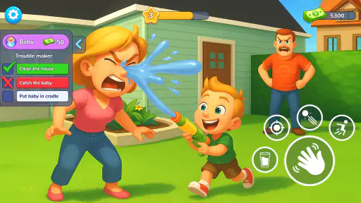 Papa Life:  Prank Simulator screenshot