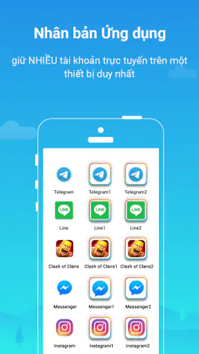 Parallel Space-Nhiều Tài khoản screenshot