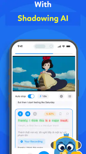 Parroto: Shadowing & Dictation screenshot