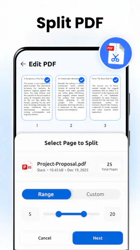 PDF Document Reader & Editor screenshot