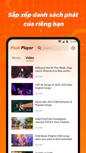 Peak Player: Music Player App screenshot