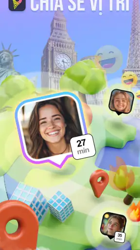 Penlo - Định Vị Bạn Bè screenshot