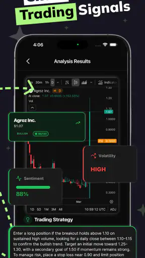 Penny Stocks AI Screener Bot screenshot