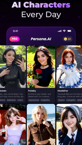 Persona.AI: your AI soulmate screenshot