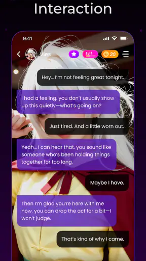 Persona.AI: your AI soulmate screenshot