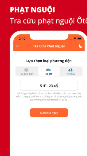 Phạt Nguội - Tra cứu toàn quốc screenshot
