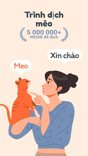 Phiên dịch tiếng mèo app screenshot