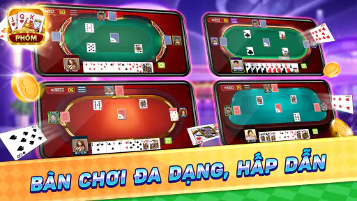 Phỏm - Tá Lả - Tú Lơ Khơ screenshot