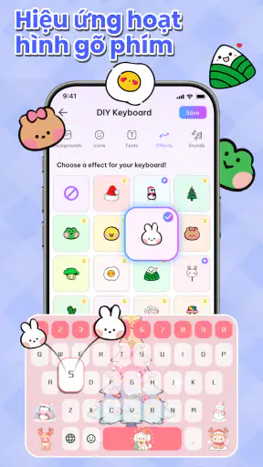 Phông Chữ & Chủ Đề Bàn Phím screenshot