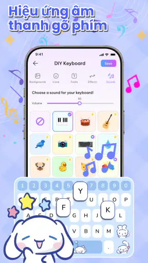 Phông Chữ & Chủ Đề Bàn Phím screenshot