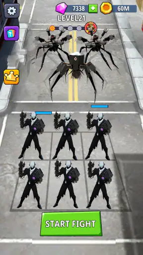 Phòng vệ sinh Monster Battle screenshot