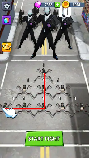 Phòng vệ sinh Monster Battle screenshot