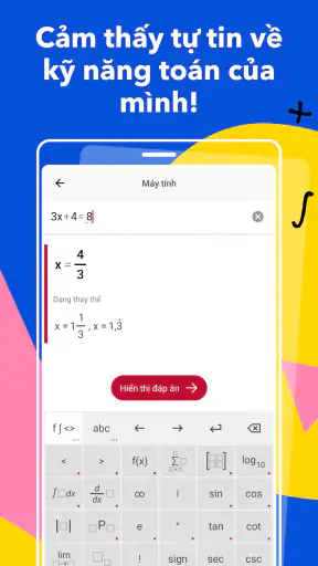 Photomath screenshot