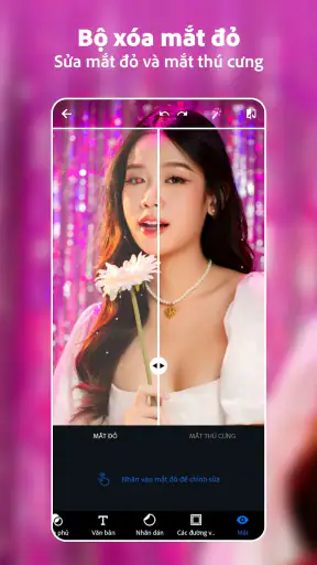 Photoshop Express hiệu ứng ảnh screenshot