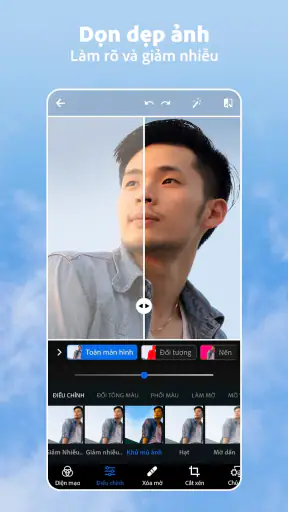 Photoshop Express hiệu ứng ảnh screenshot