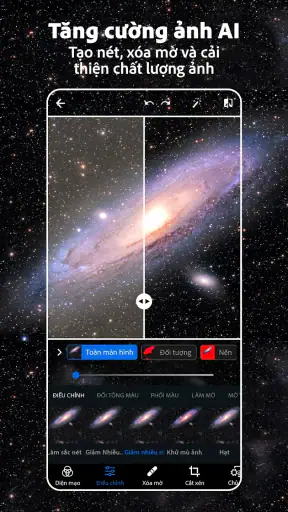 Photoshop Express hiệu ứng ảnh screenshot