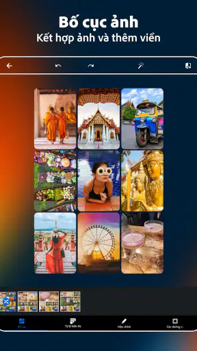 Photoshop Express hiệu ứng ảnh screenshot