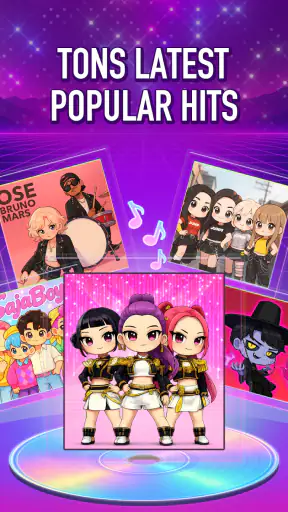 Piano Ballz Beat Trò chơi screenshot