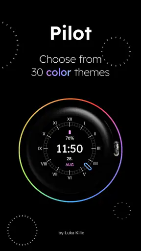 Pilot - Digital Watch Face screenshot