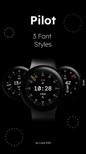 Pilot - Digital Watch Face screenshot
