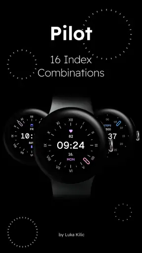 Pilot - Digital Watch Face screenshot