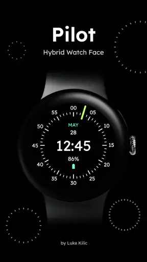 Pilot - Digital Watch Face screenshot