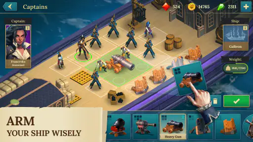 Pirate Ships・Build and Fight screenshot