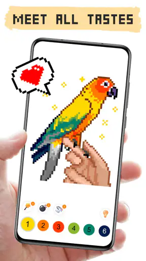 Pixel Art Games:Tô Màu Theo Số screenshot