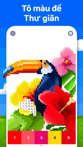 Pixel Art - Tô Màu Theo Số screenshot