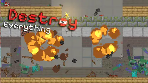 Pixel War: Block Sandbox screenshot