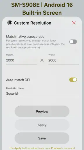 Pixels: Resolution+DPI Changer screenshot