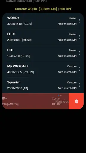 Pixels: Resolution+DPI Changer screenshot