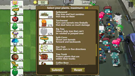 Plants' War screenshot