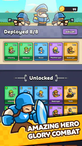 Pocket Rivals: Hero Force screenshot