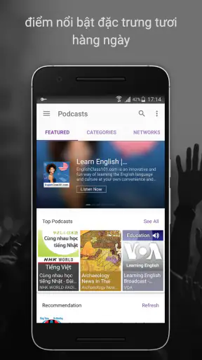 Podcast Máy phát thanh-Castbox screenshot