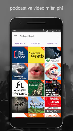 Podcast Máy phát thanh-Castbox screenshot
