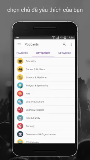Podcast Máy phát thanh-Castbox screenshot