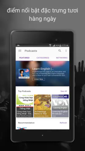 Podcast Máy phát thanh-Castbox screenshot