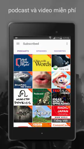 Podcast Máy phát thanh-Castbox screenshot