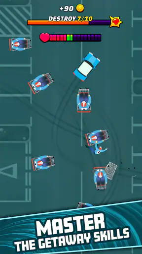 Police Pursuit: Burnout Rush! screenshot
